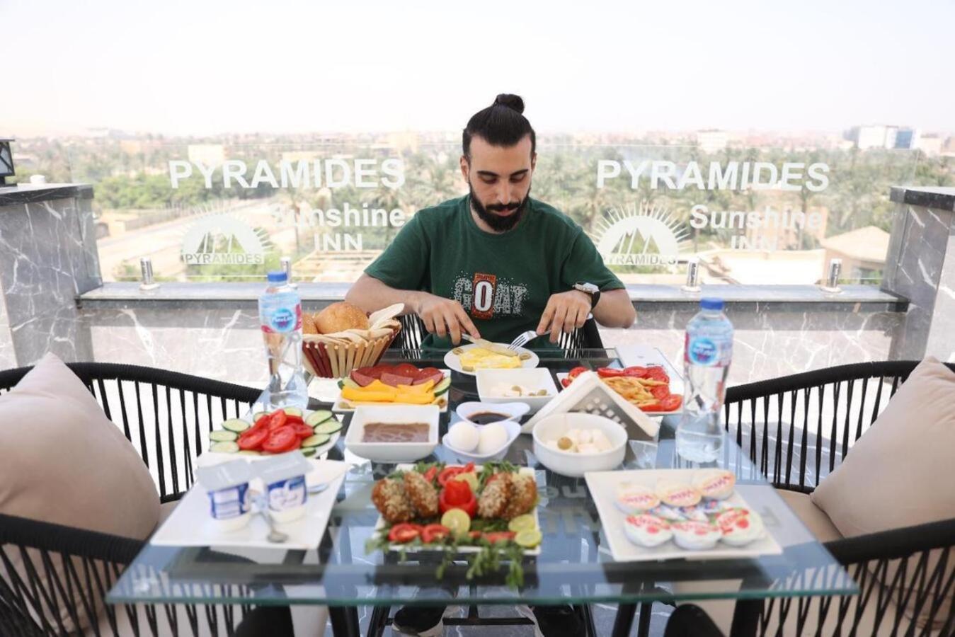 Pyramids Sunshine View Hotel Kafrat al Jabal Ngoại thất bức ảnh