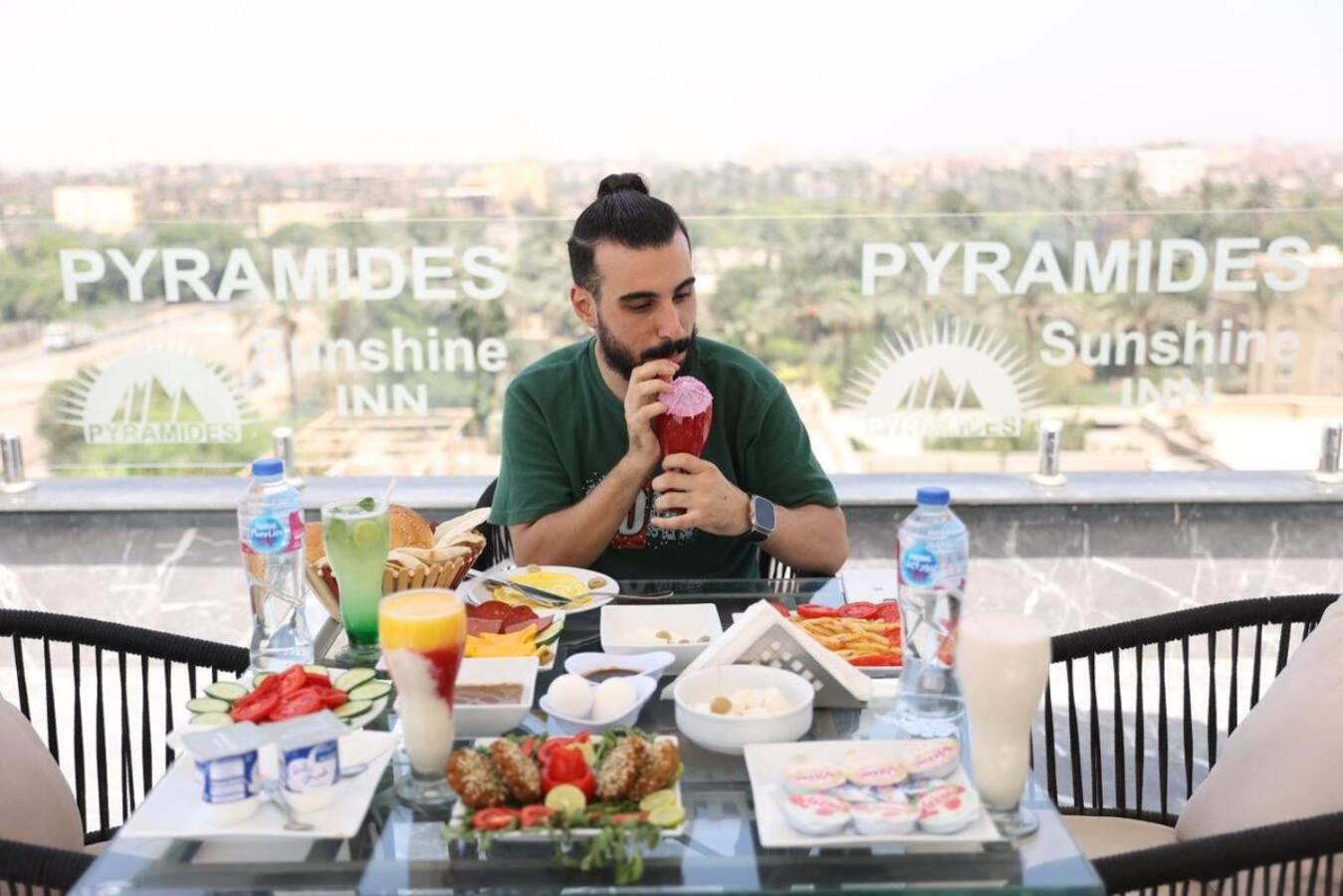 Pyramids Sunshine View Hotel Kafrat al Jabal Ngoại thất bức ảnh