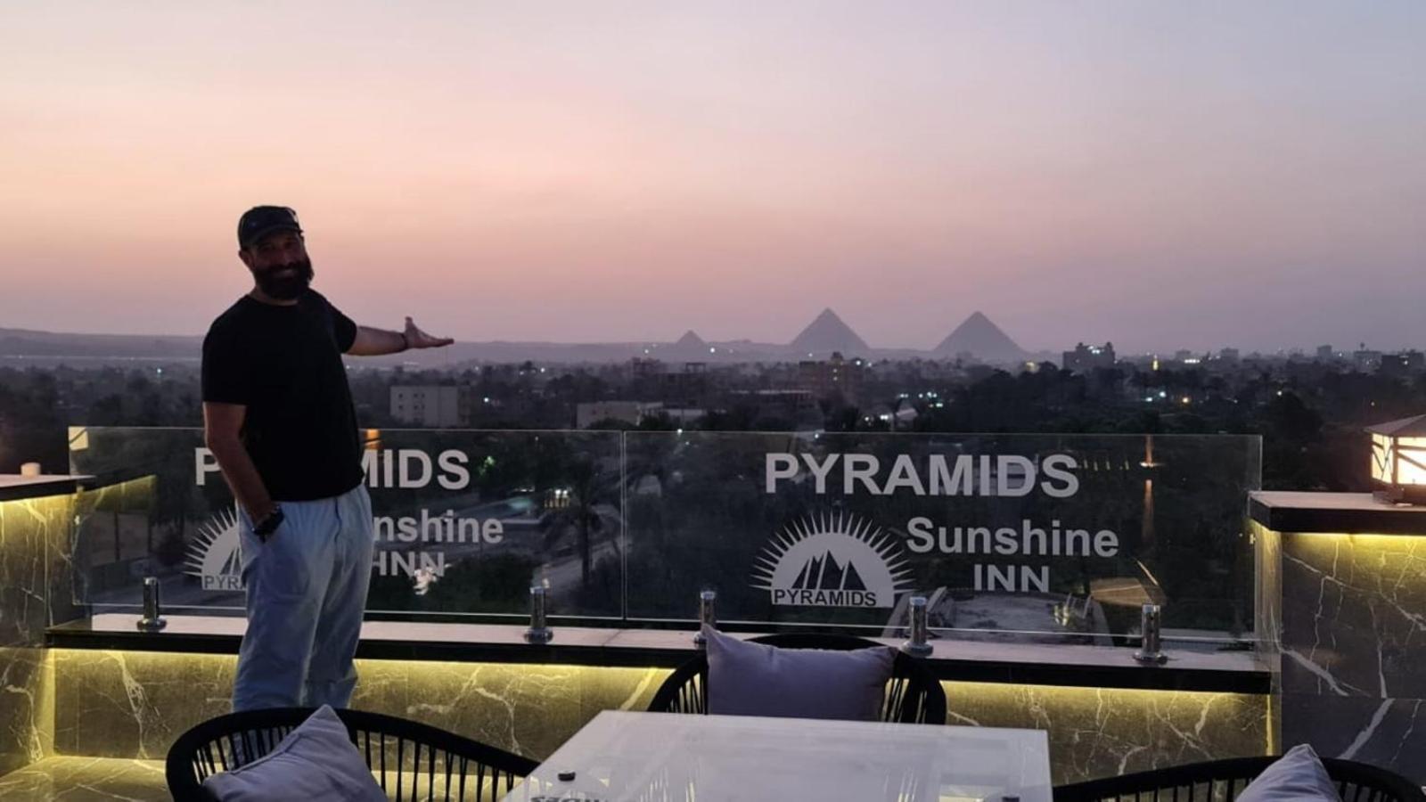 Pyramids Sunshine View Hotel Kafrat al Jabal Ngoại thất bức ảnh