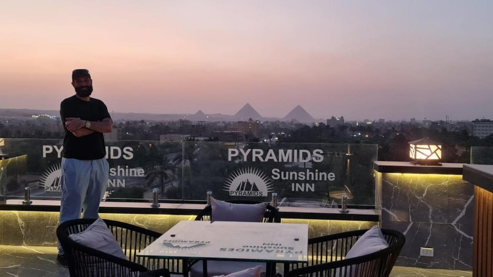 Pyramids Sunshine View Hotel Kafrat al Jabal Ngoại thất bức ảnh